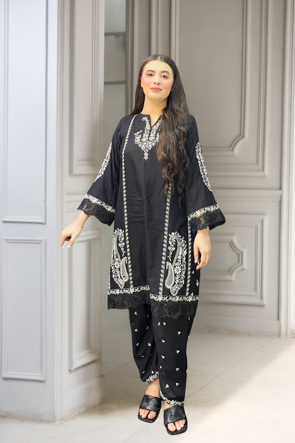 Kala Jora - Two piece Dress