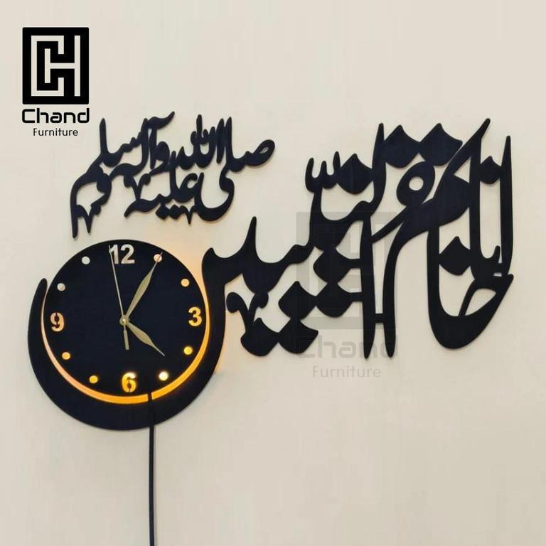 Wall Clock With Light | wall clock in home decoration | Clocks | clock wall | wall decoration items | decoration pieces for wall | clocks for rooms | Wall Decor | home decoration items