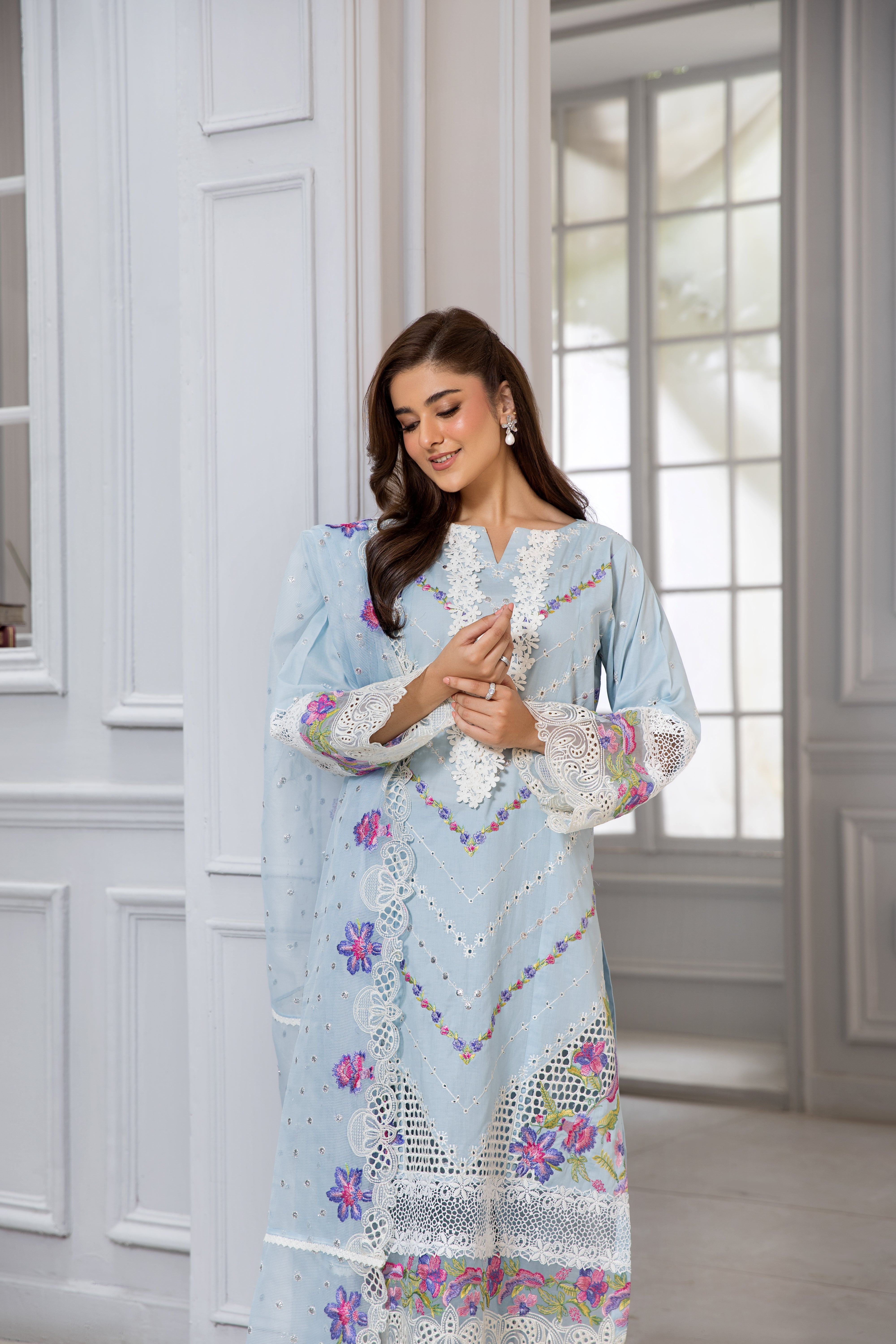 Shafaq - Soft Beauty With Gentle Touch of Blue