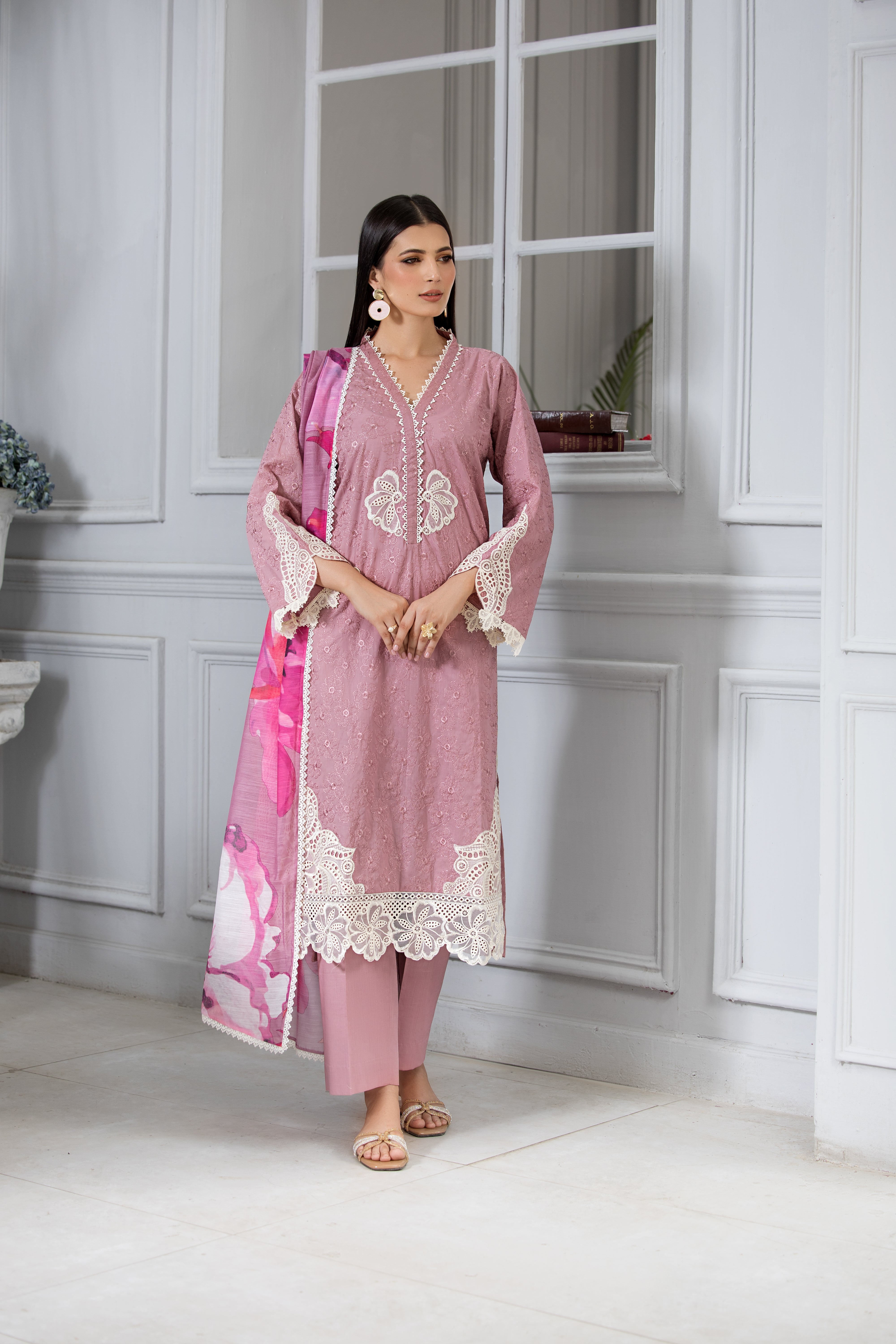 Abrashum - Tea Pink Elegance
