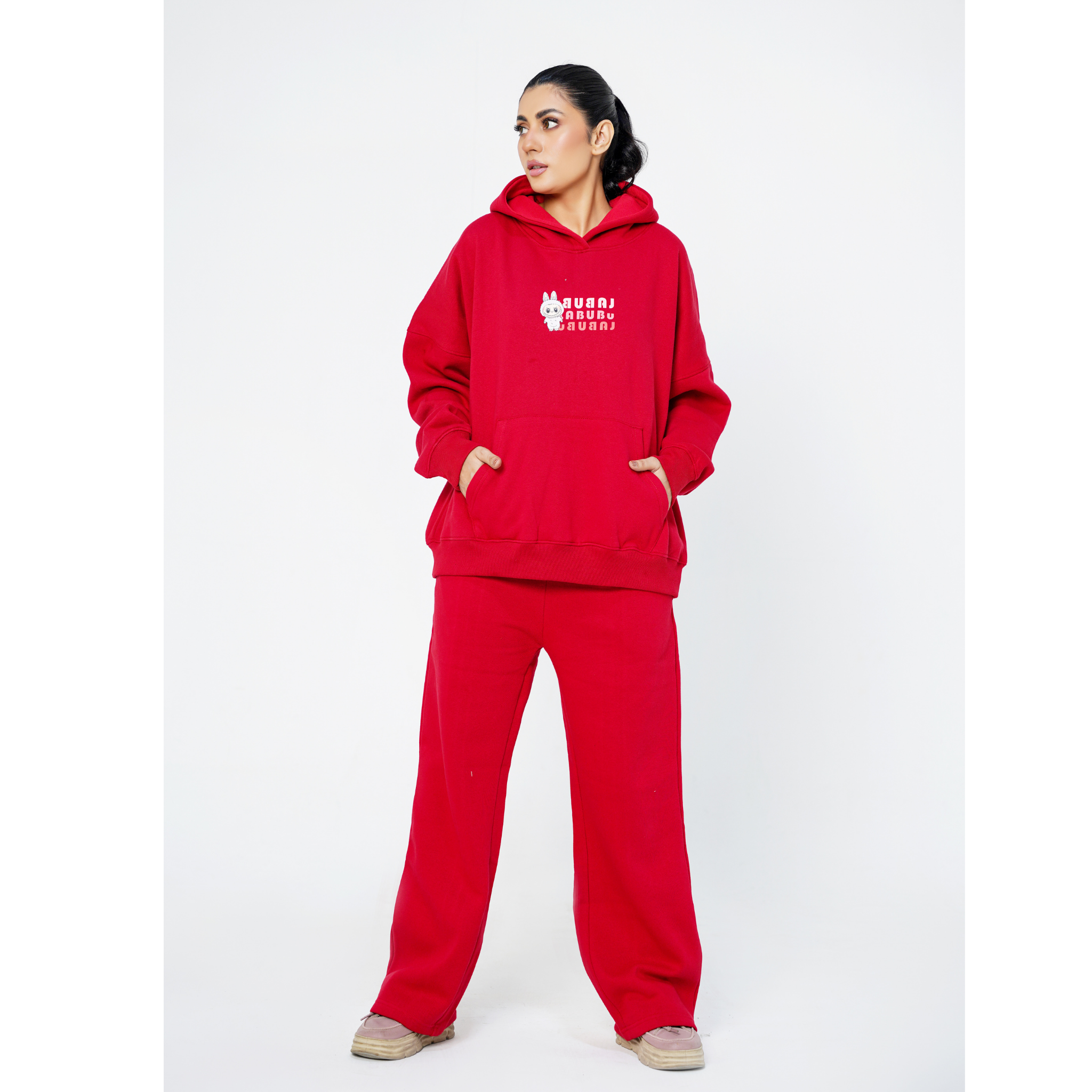 Red - The Labubu Street #Pop Oversized Set